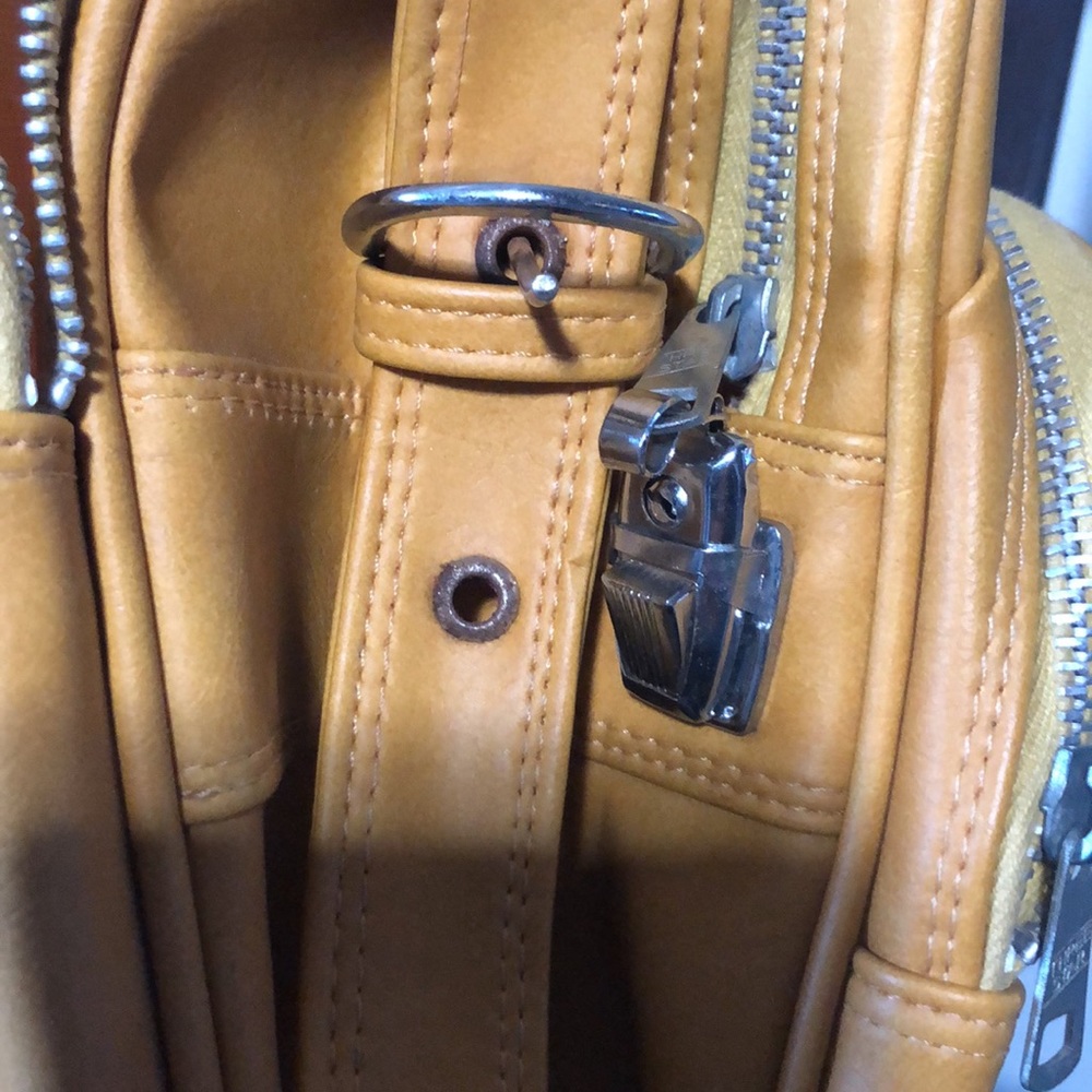 Vintage Interpur Vinyl Carry-All Bag - Picture 6 of 7